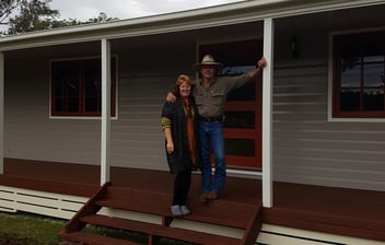 Country style modular home design